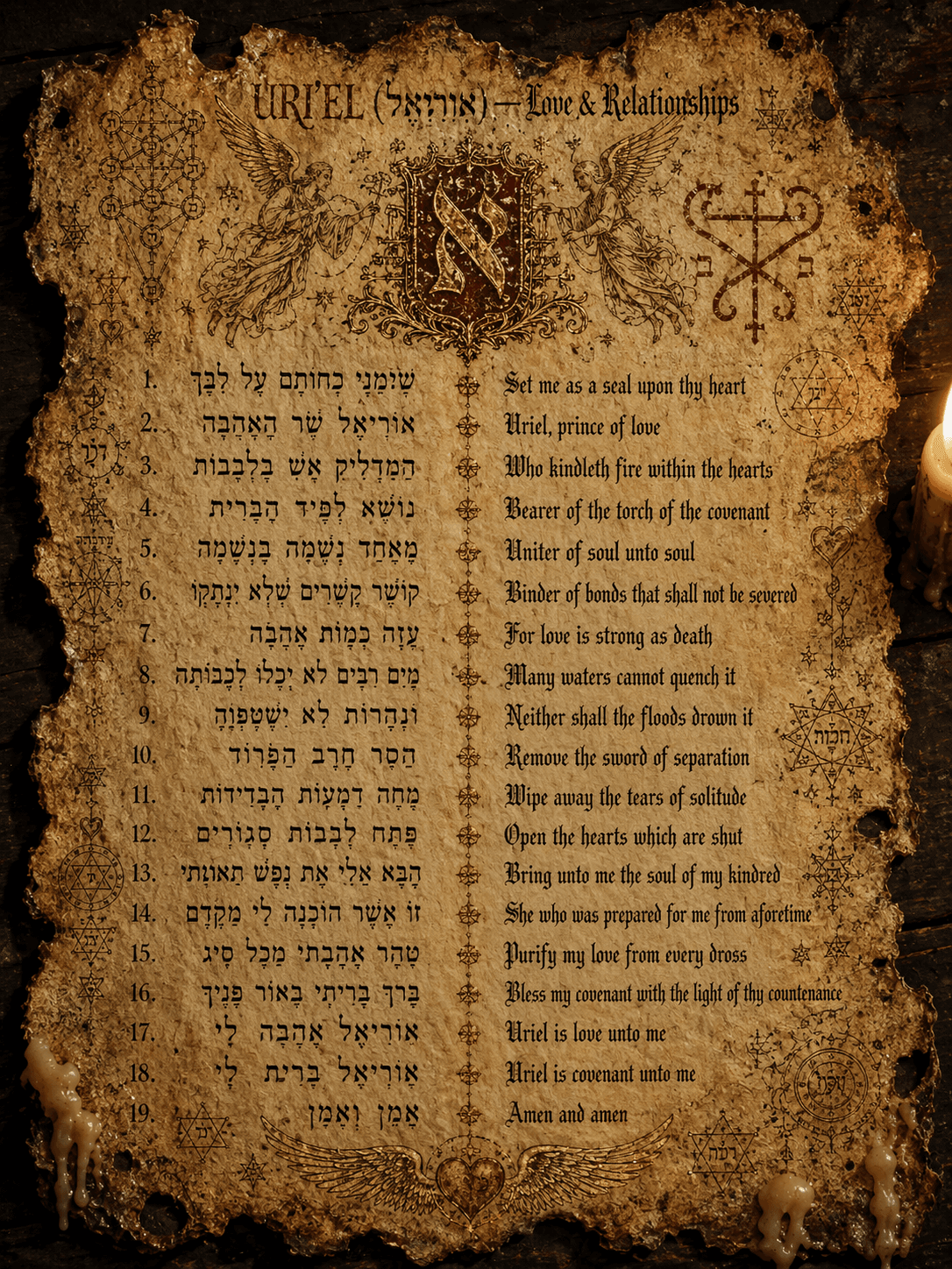 Letter of the archangel
